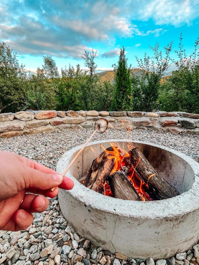 Elysian Fields - The Island Tiny House Bed & Breakfast Sadu Dış mekan fotoğraf
